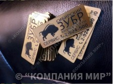 Бейджи пластиковые